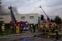 Grossbrand Halle Troisdorf Kriegsdorf Junkersring P143